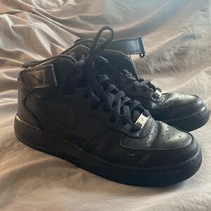 NIKE Air Force 1 Mid ‘07 Size 8 Men’s Black/Black CW2289-001